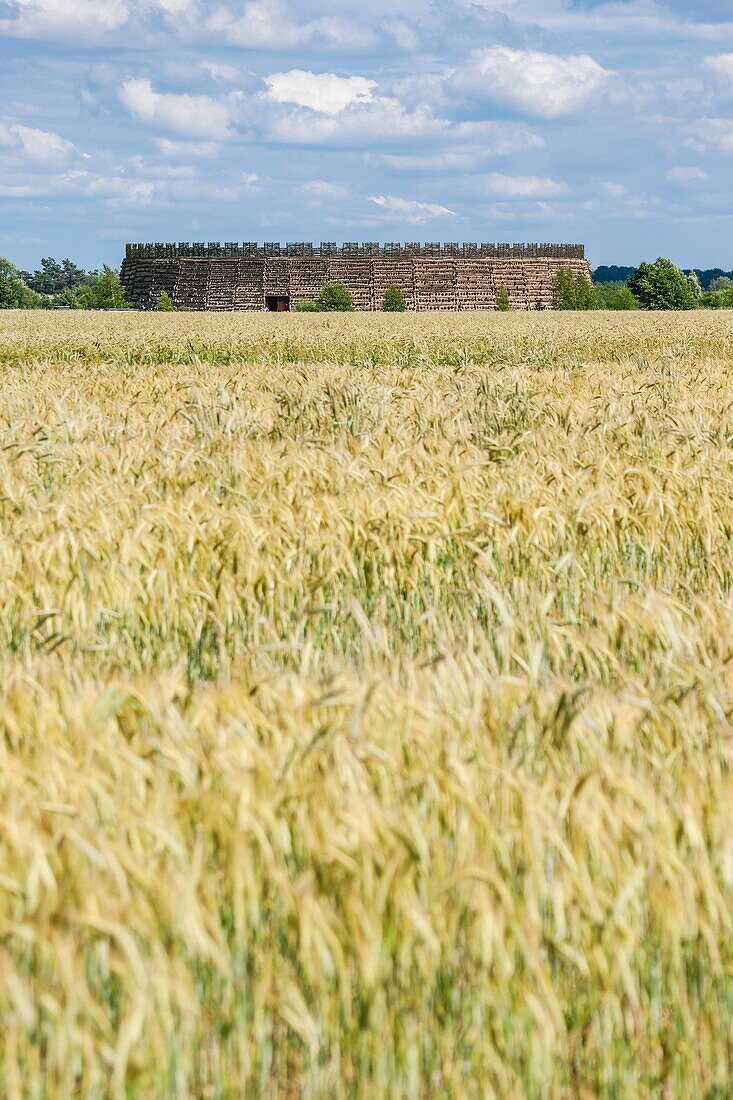 The slavic fort Raddusch is a faithful reproduction of a Slavic refuge fort in the village Raddusch near Vetschau / Spreewald The castle was built in the 9th and 10th Century by the Slavic tribe of Lusitzi She served as a refuge, for the nearby living peo