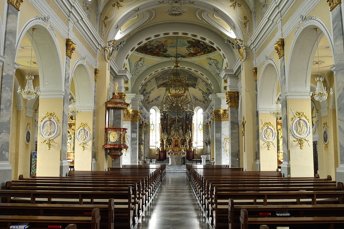 Parish church, Wehrt, Black Forest, Germany