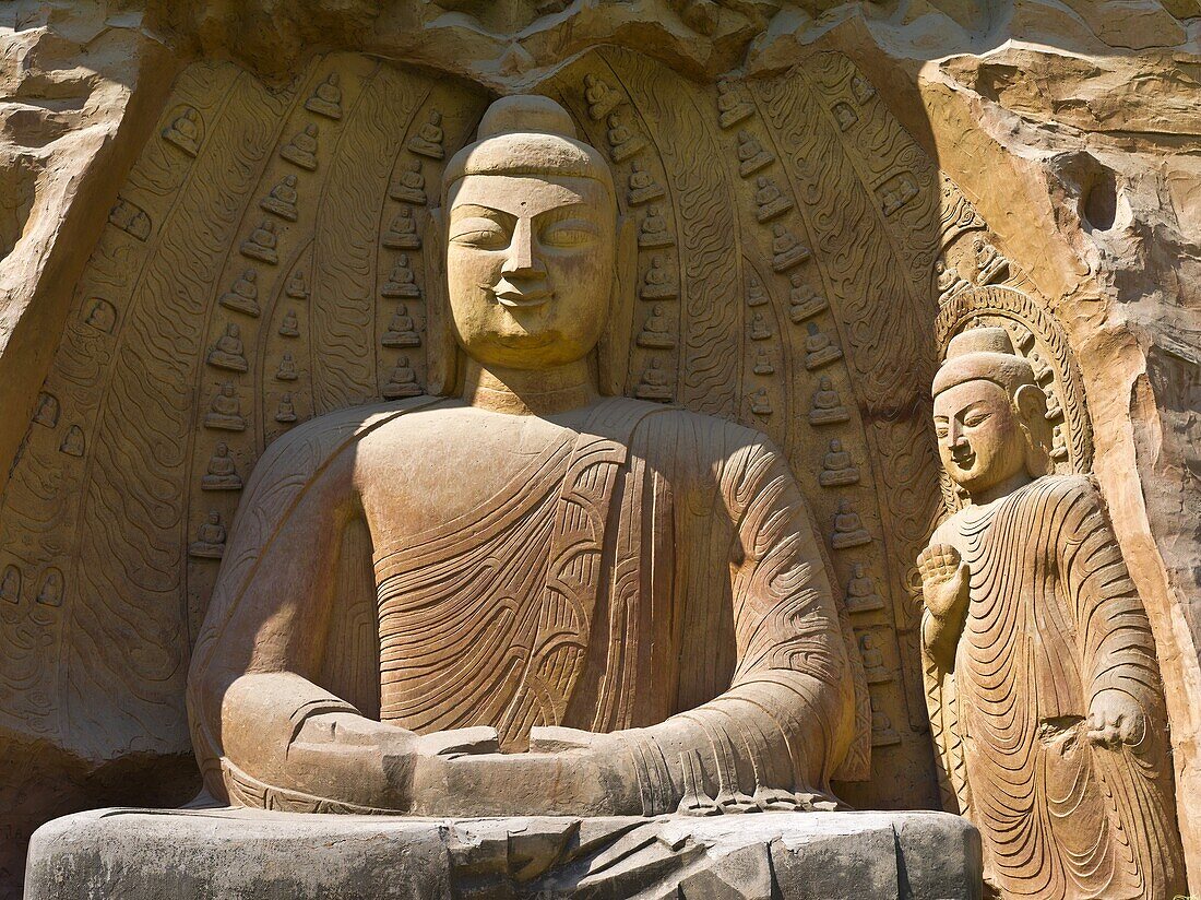 Buddha Grotto Carving  China Nationalities Museum  Beijing  China