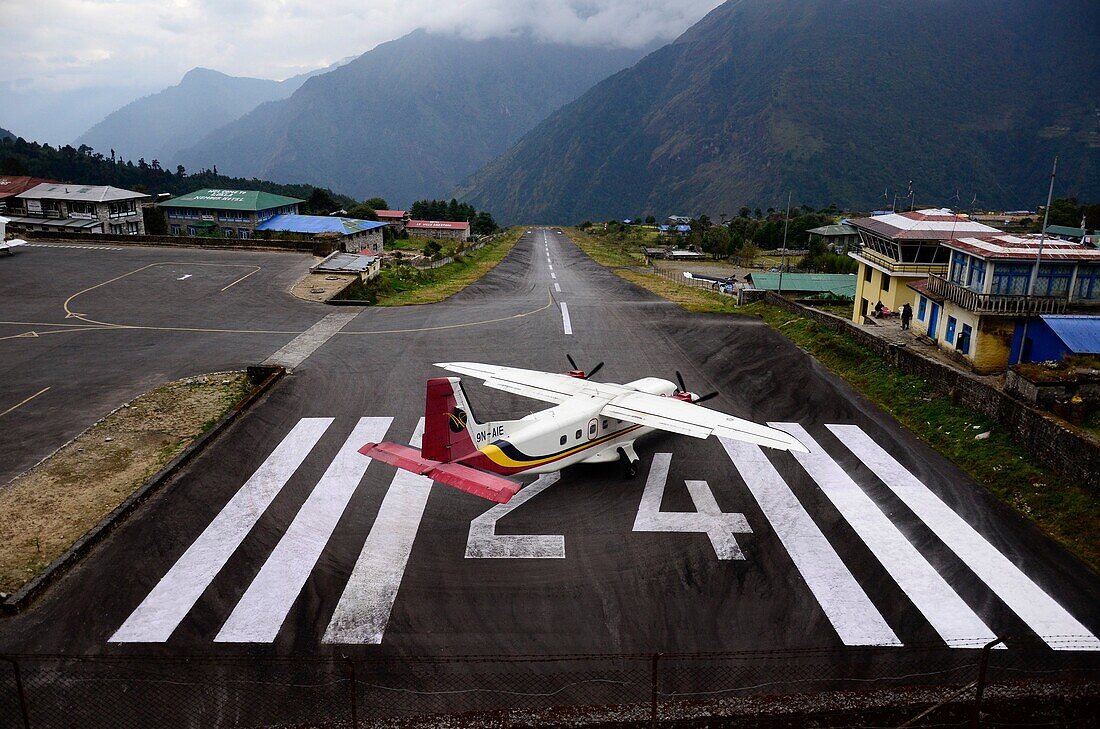 Lukla Flughafen Nepal Sagarmatha Nationalpark Asien