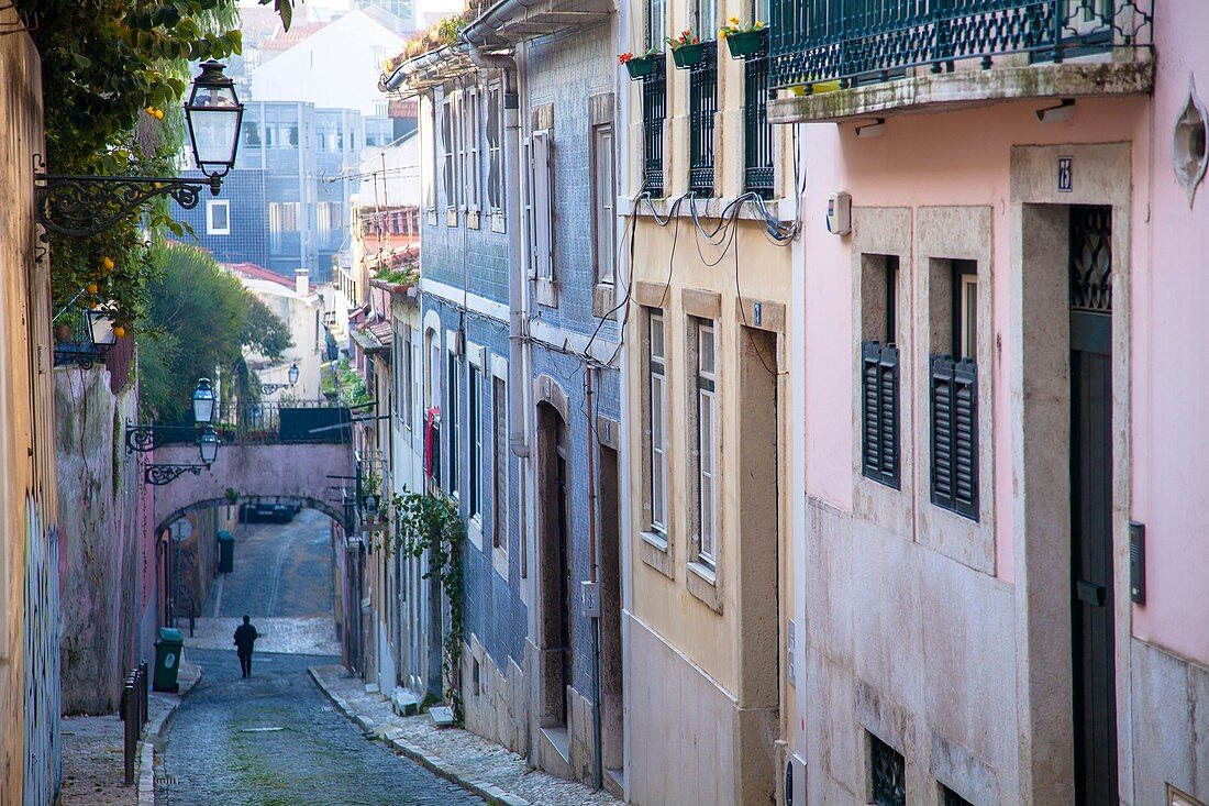 Bairro Alto district, Lisbon downtown, Portugal, Europe