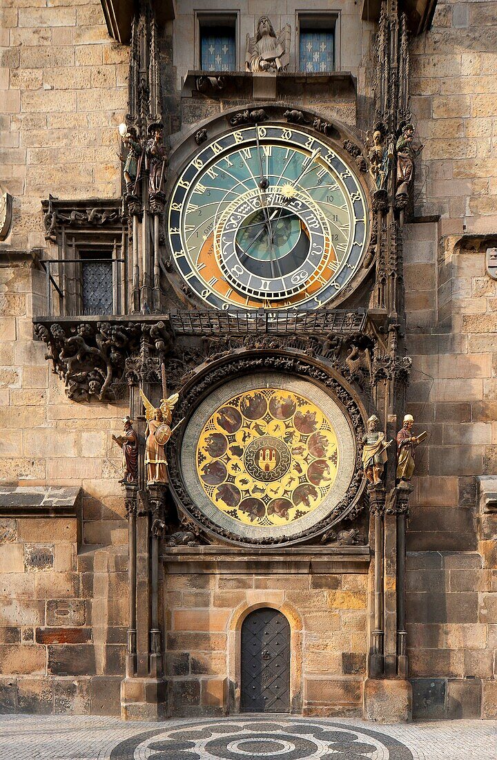Old Town Hall, astronomical Clock, Prague, Czechia