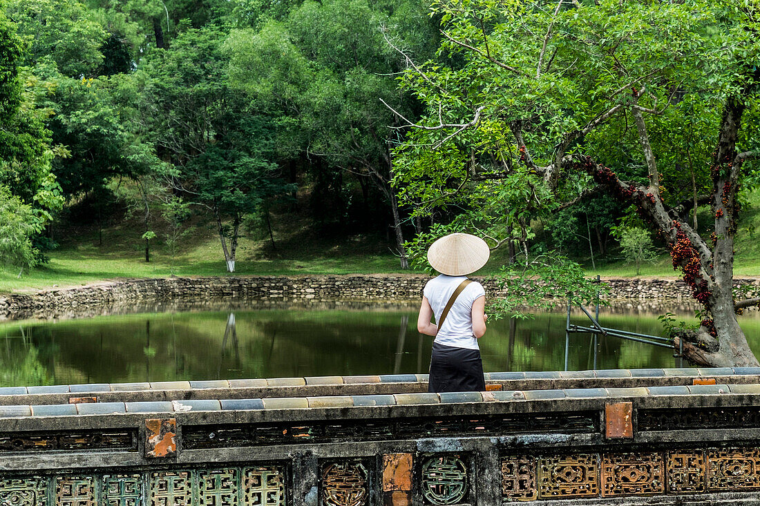 Kaisergrab Minh Mang, nahe der Kaiserstadt Hue, Vietnam, Asien