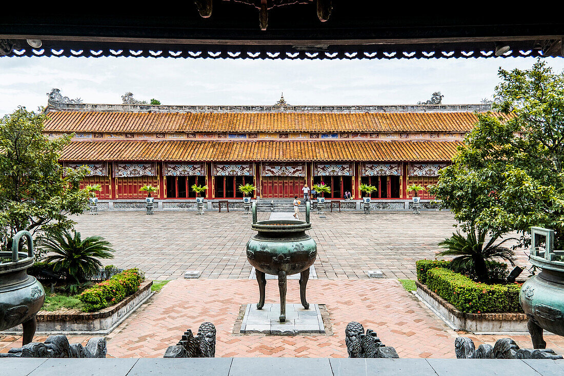 Old imperial city of Hue, Vietnam, Asia