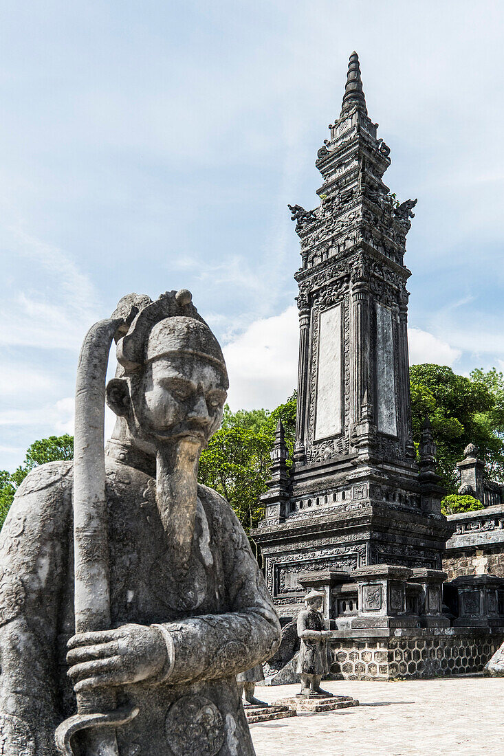 Kaisergrab Khai Dinh, Kaiserstadt Hue, Vietnam, Asien