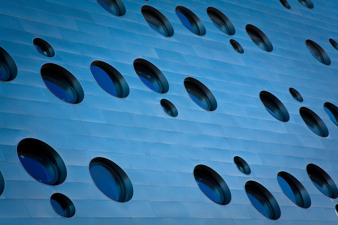 Porthole Windows, Maritime Union Building, New York City, USA