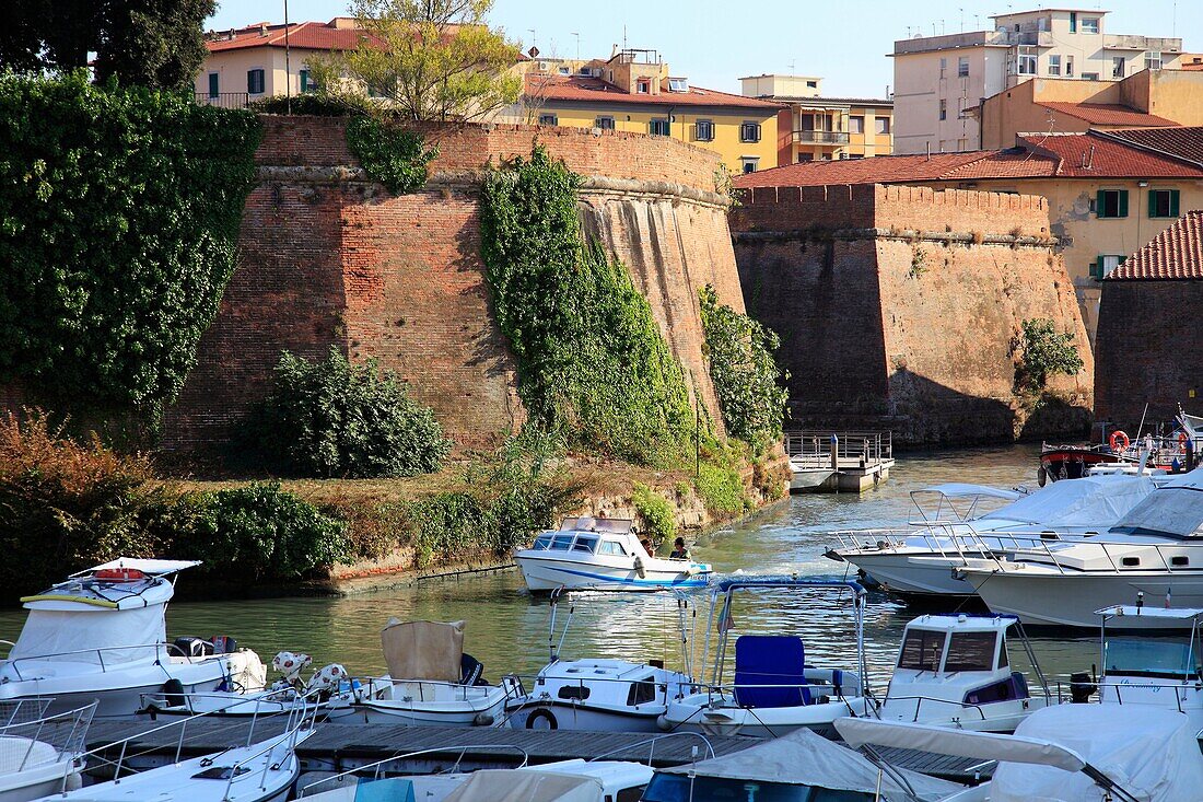 New fortress, Livorno. Tuscany, Italy