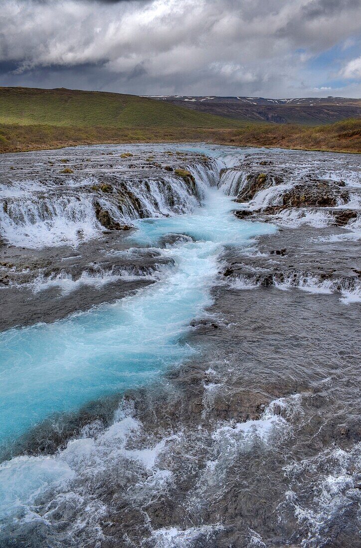 Bruarfoss waterfall, Iceland