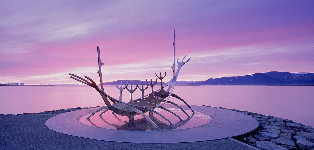 Solfar Viking ship, Reykjavik, Iceland