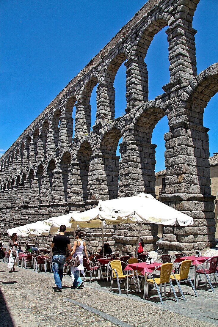 Acueducto Roman acueduct Segovia, Castile and León, Spain