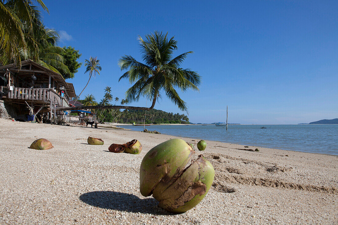 Strand bei Thong Krut, Insel Koh Samui, Provinz Surat Thani, Thailand, Südostasien