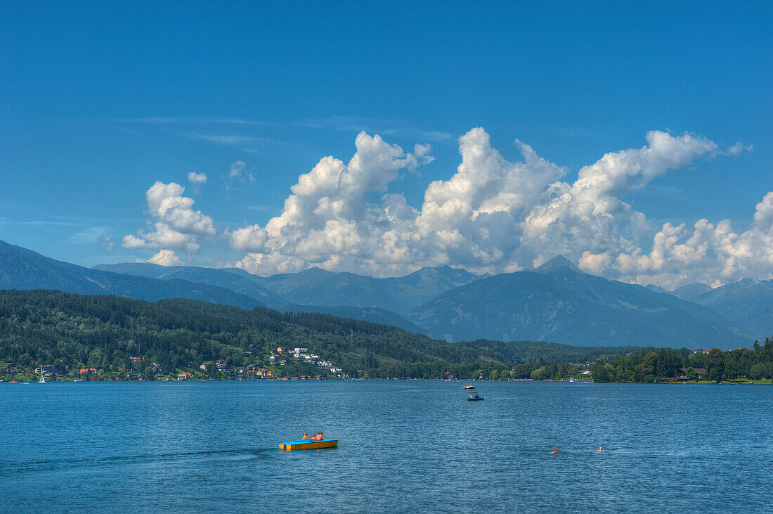 Lake Milstaetter, Millstatt, Carinthia, Austria