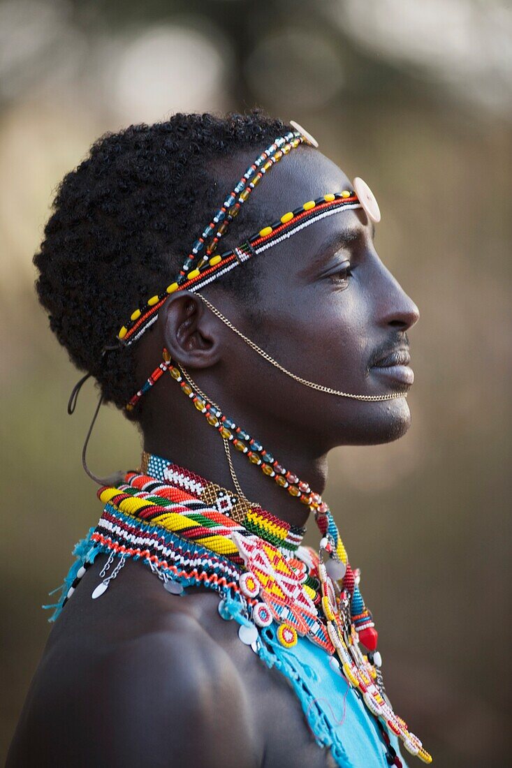 'African Man; Kenya, Africa'