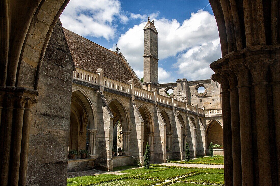 France, Ile de France, Val d'Oise, Royaumont abbey