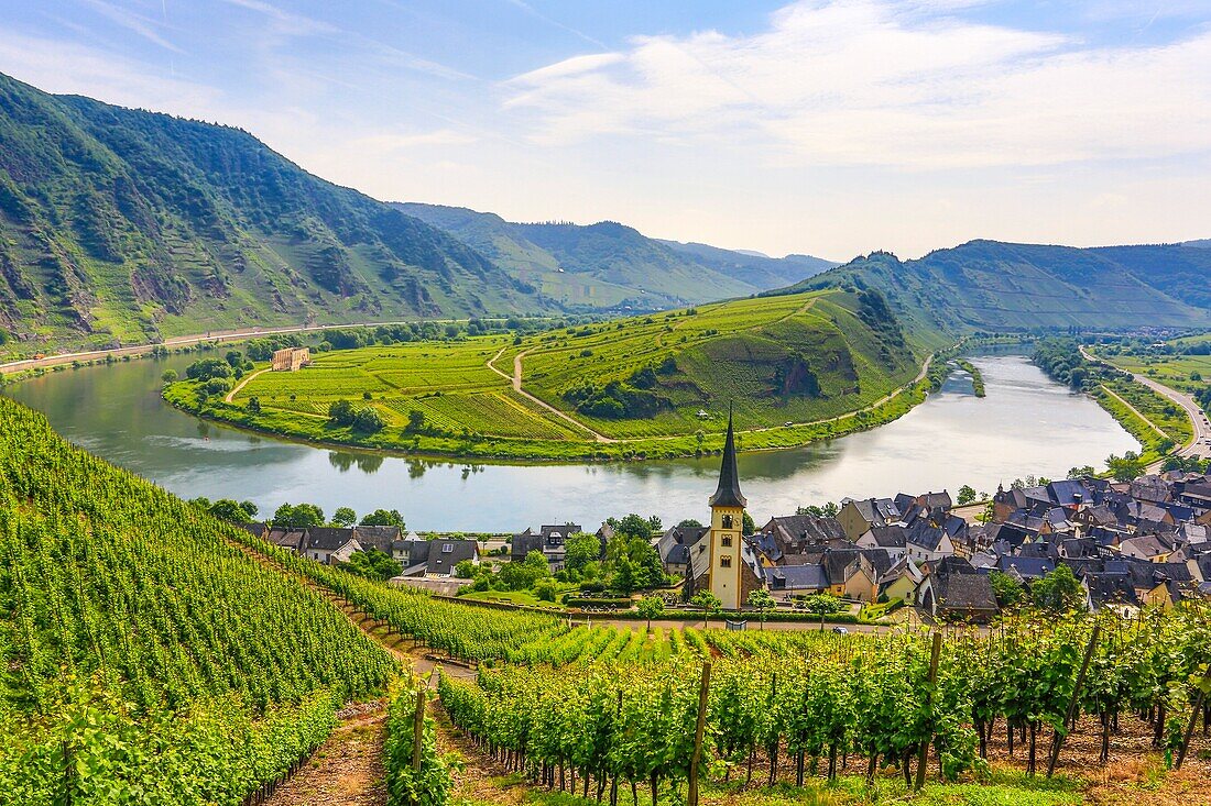 Germany , Moseltal , Mosel Valley Bremm City