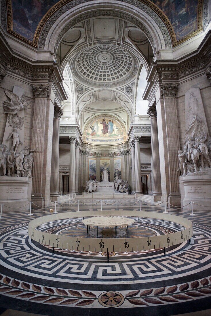 France, Paris, The Pantheon, Foucault's Pendelum