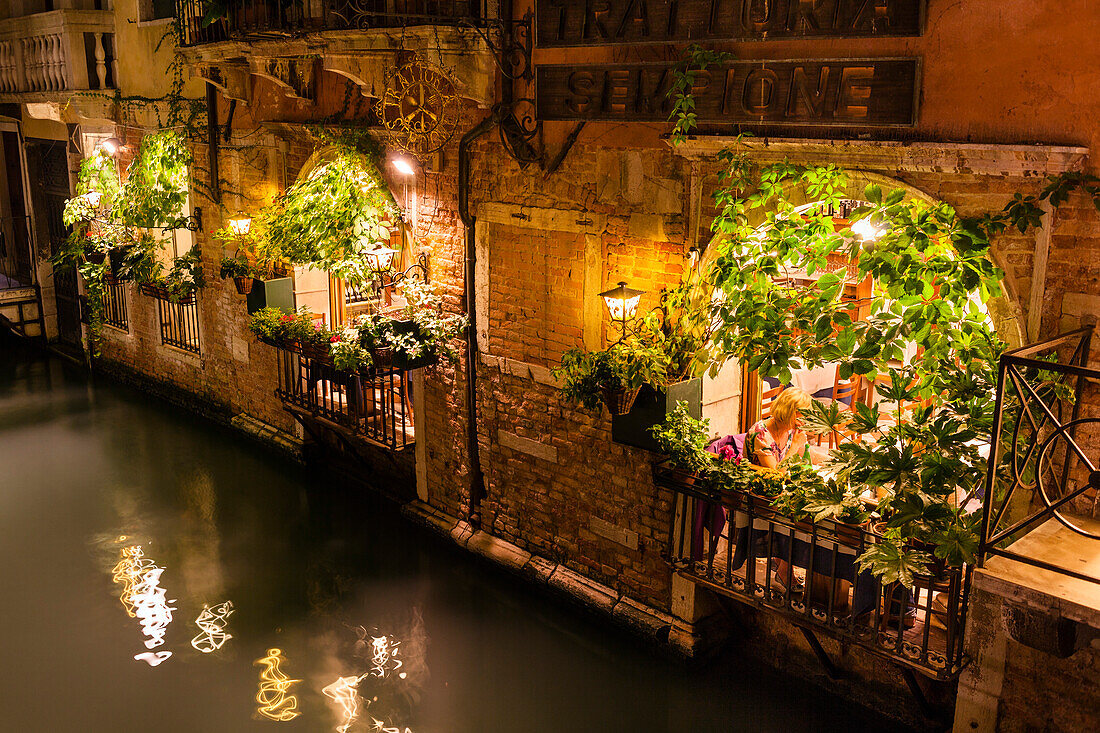 Trattoria Sempione, Venedig, Lagune von Venedig, Venetien, Italien, Europa