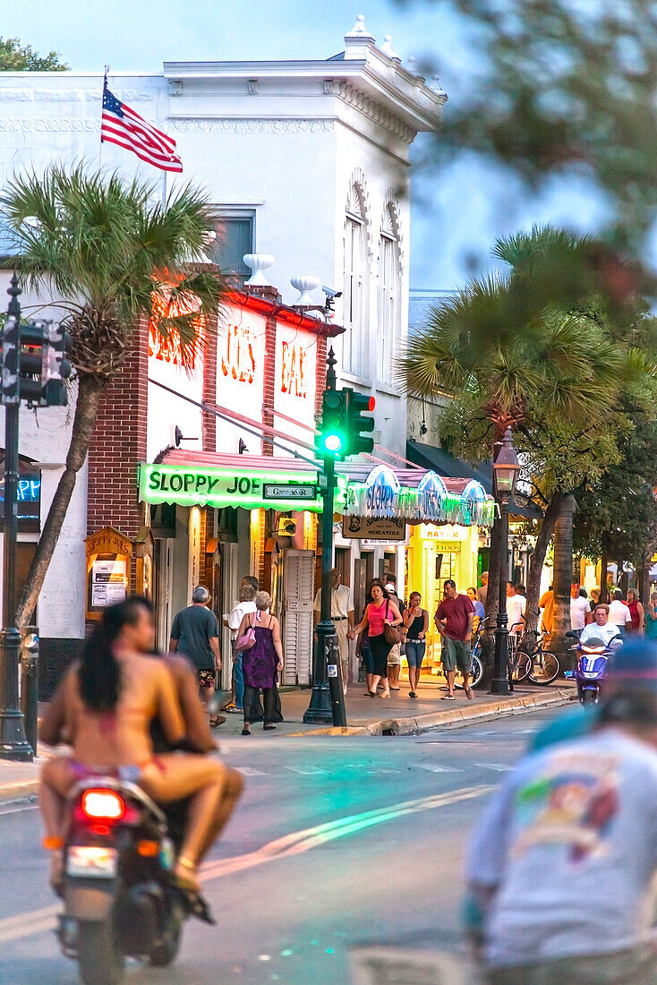 The famous bar pub Sloppy Joe's in Key West, Florida Keys, Florida, USA