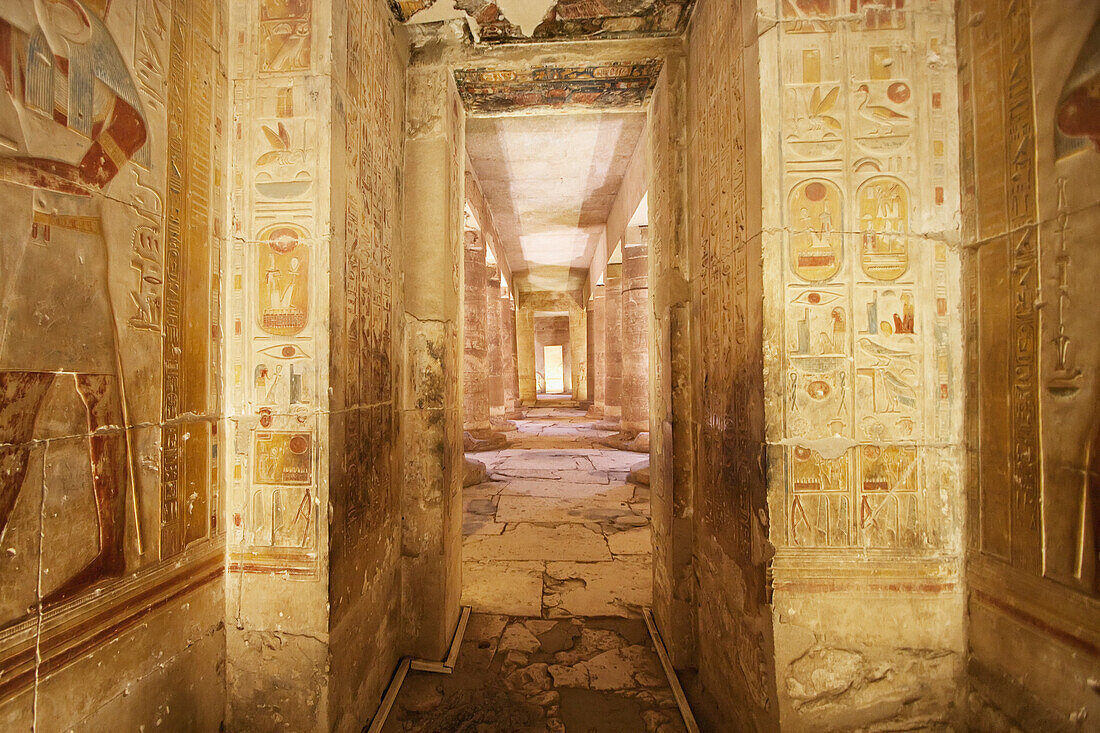 Chapel in the Temple of Seti I, Abydos, Sohag, Egypt
