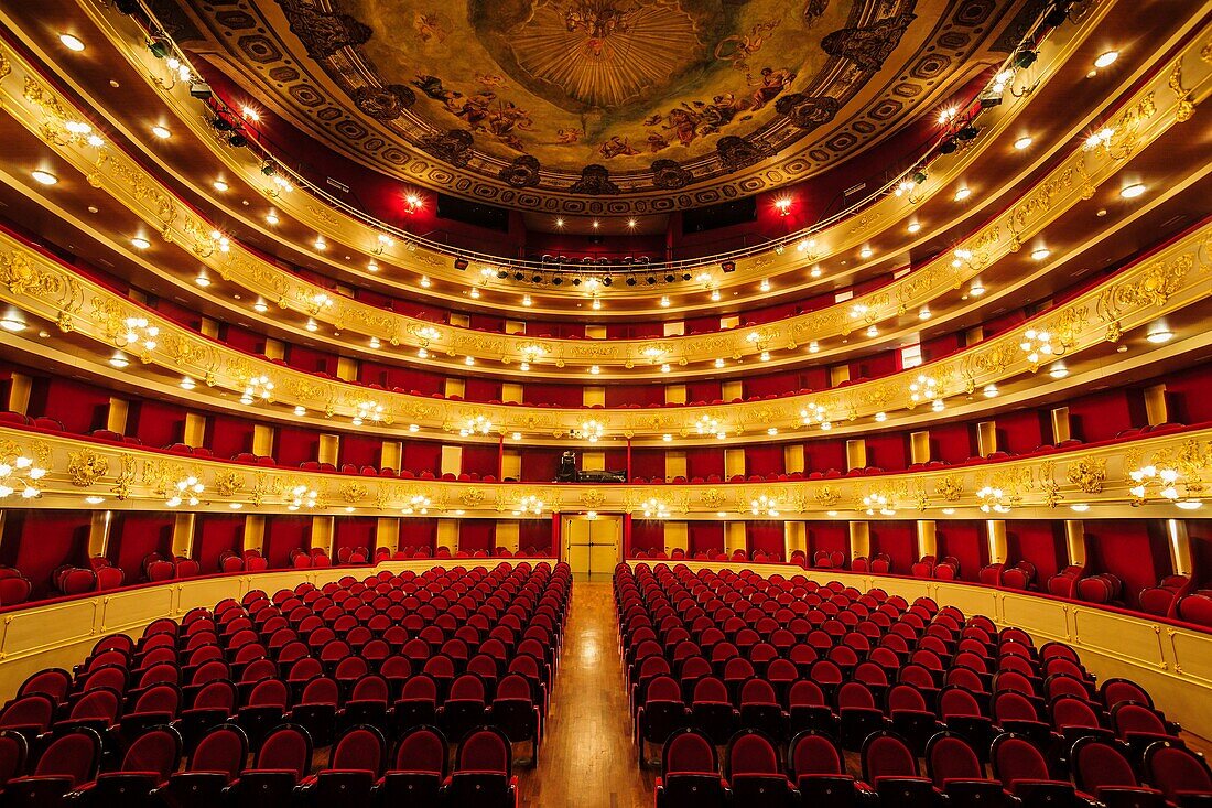 Great Room, Principal Theatre, 1857, Teatre Principal, Palma de Mallorca Spain