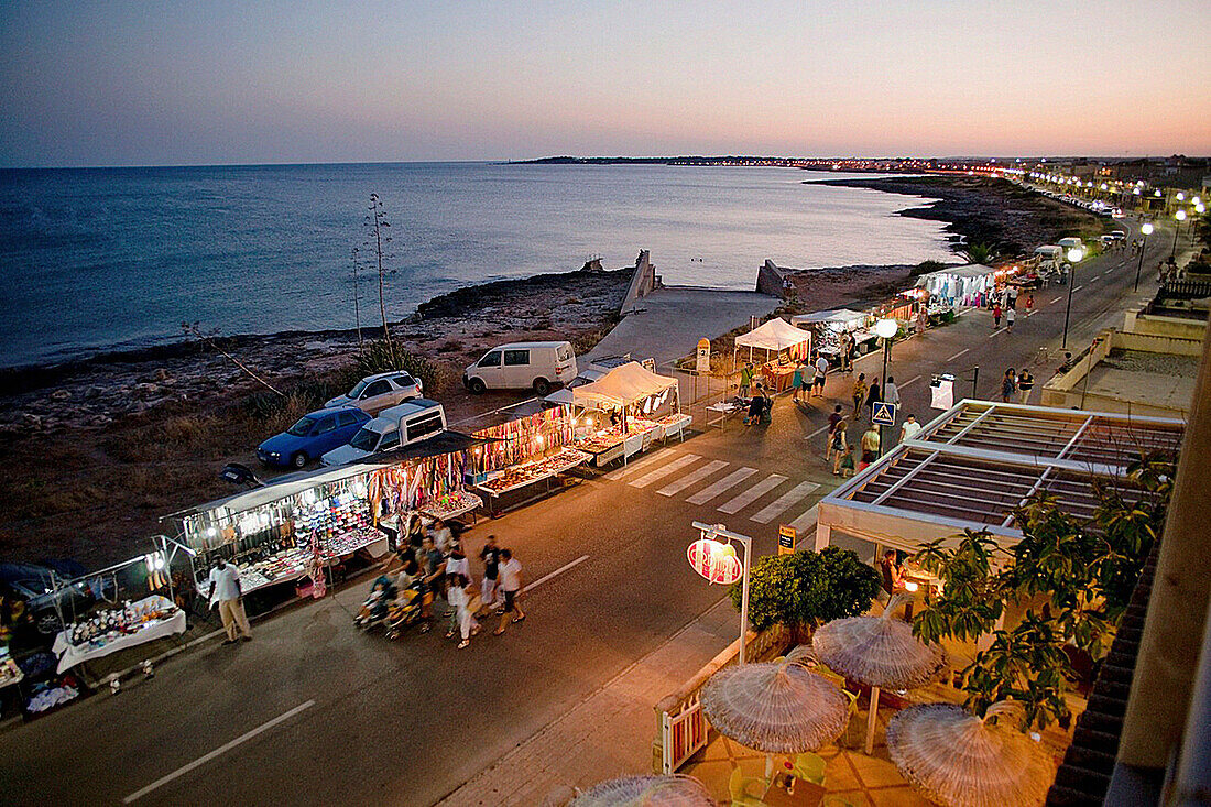 Feste von Rapita, Campos, Mallorca Balearen Spanien Migjorn