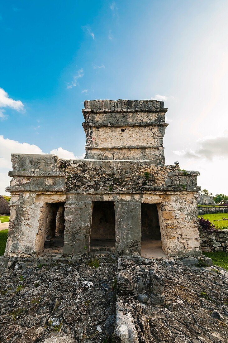 Tulum archaeological site, Riviera Maya, Mexico