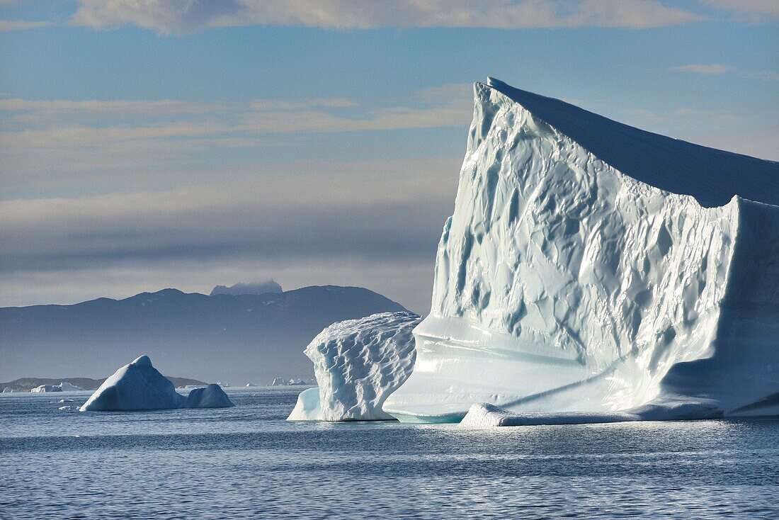 Greenland, Baffin Bay, Nuussuaq region, Icebergs