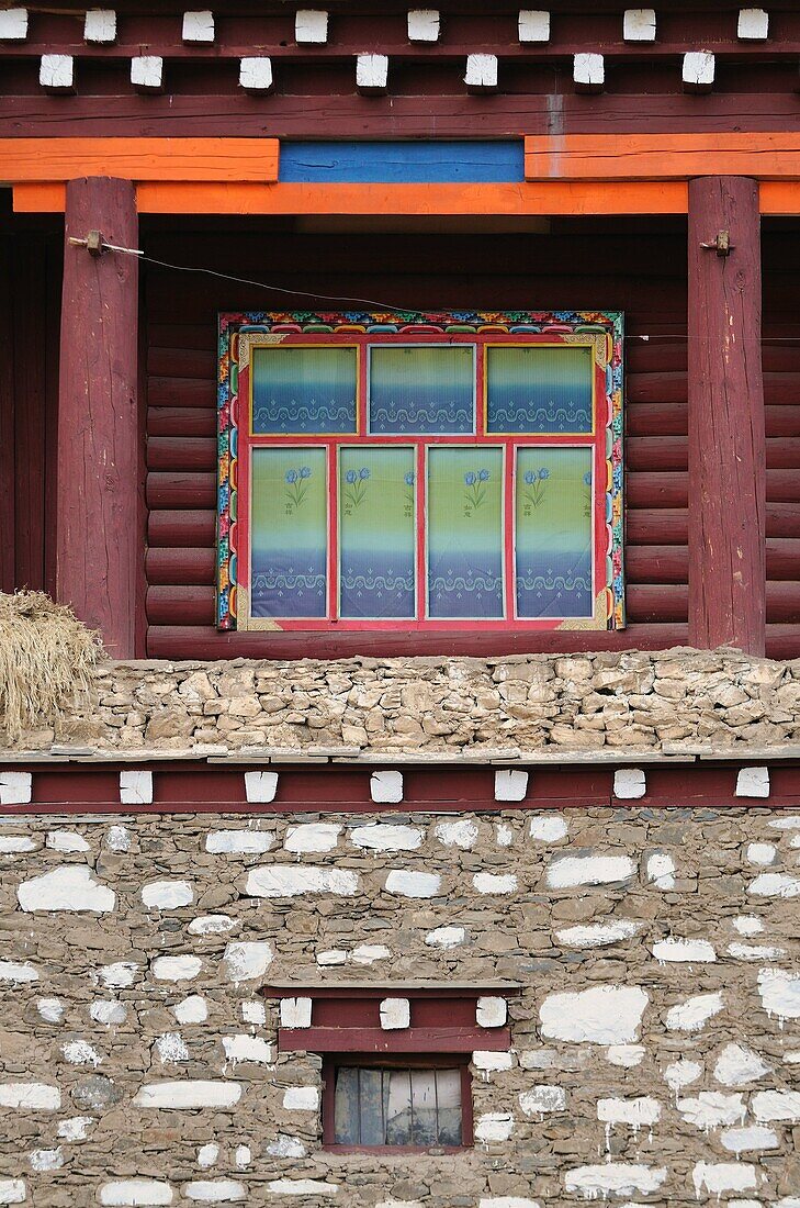 China, Sichuan, Kham, Dawu Daofu region, Gecha village