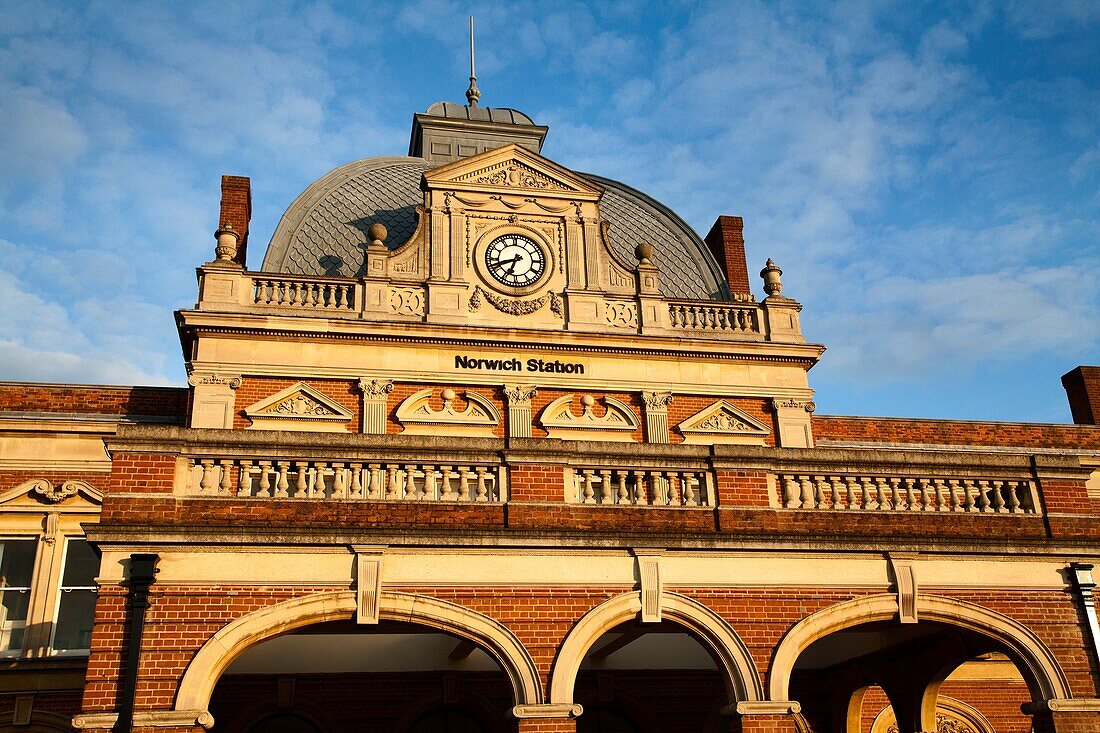 Norwich Railway Station Norwich Norfolk England