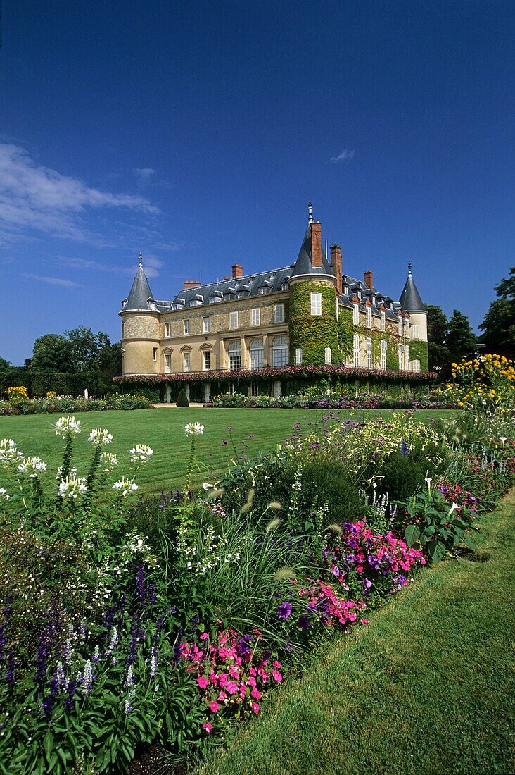 Gärten und Schloss von Rambouillet, Departement Yvelines, Region Ile-de-France, Frankreich, Europa