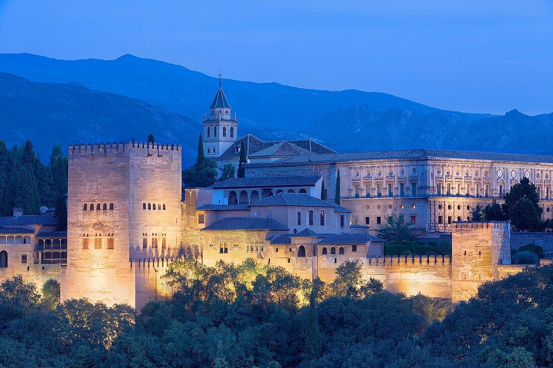 Alhambra, Granada Andalusia, Spain