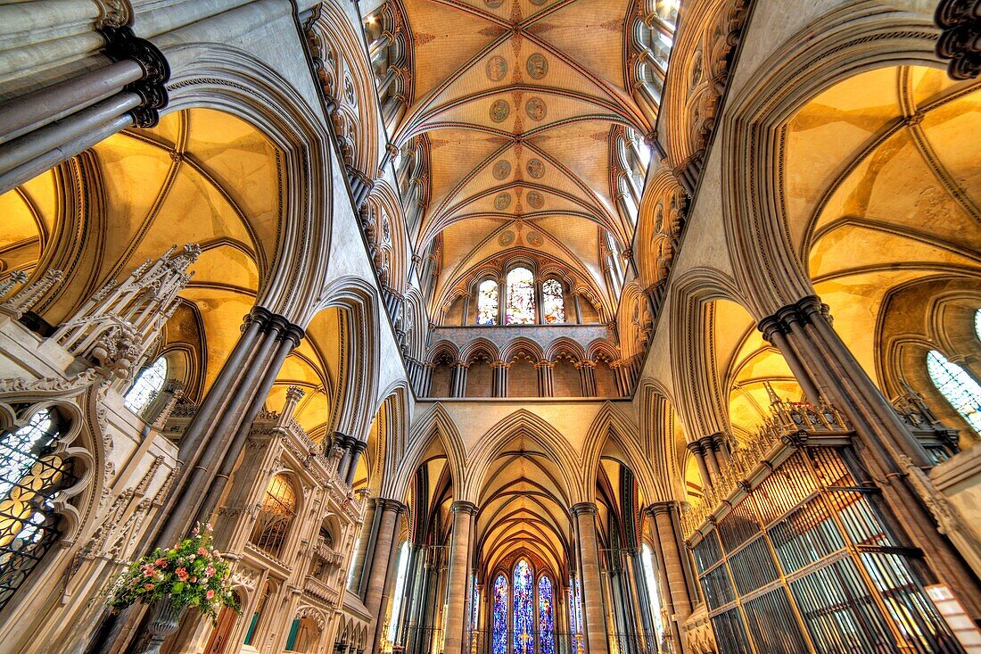 Salisbury Cathedral, Salisbury, Wiltshire, UK