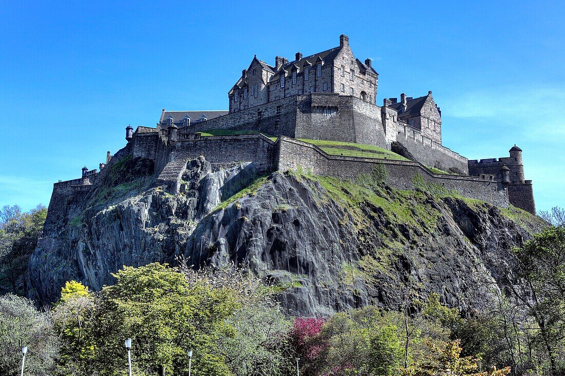 Edinburgh Castle, Edinburgh, Scotland, UK