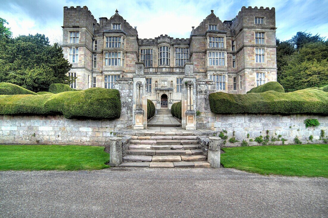 Fountains Hall 1604, Studley Royal Park, North Yorkshire, England, UK