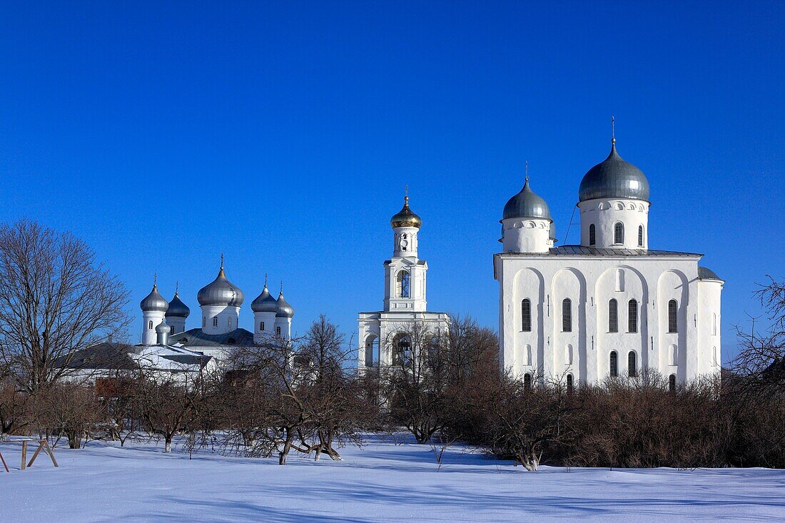 St  George´s Cathedral, St  George´s Yuriev monastery, Veliky Novgorod, Novgorod region, Russia