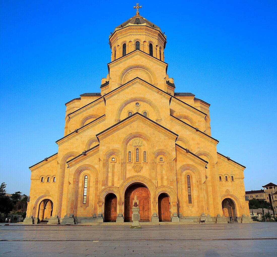 Tsminda Sameba Trinity cathedral, Tbilisi, Georgia