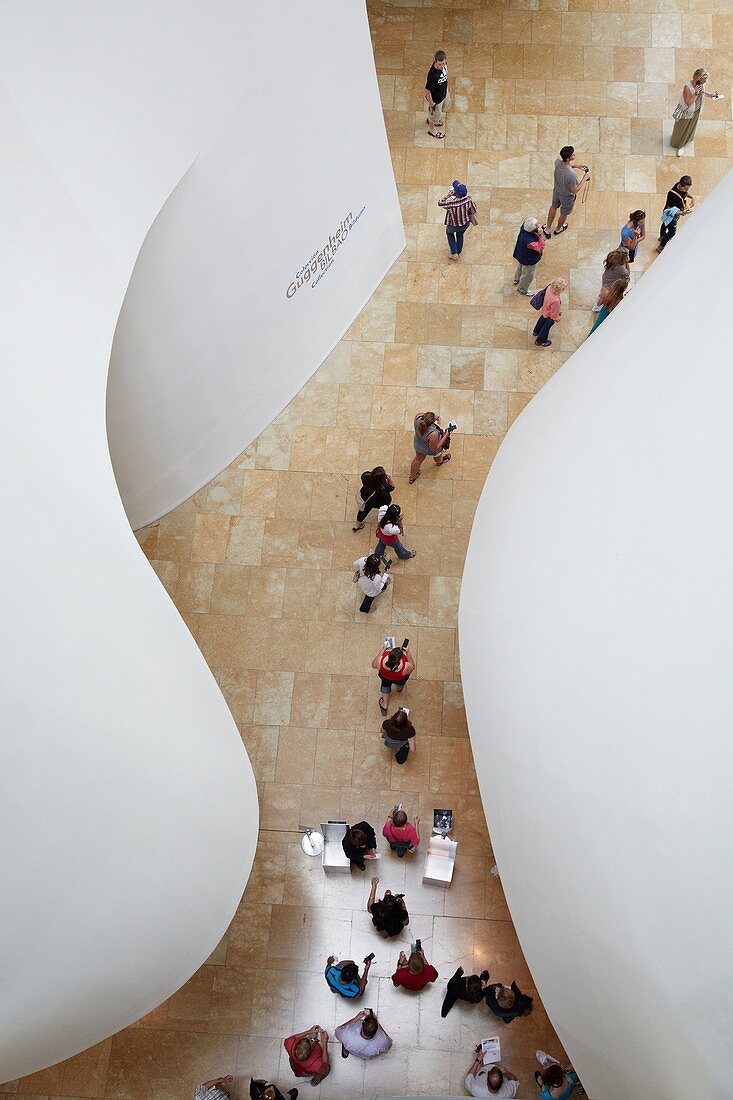 Guggenheim Museum, Bilbo-Bilbao, Biscay, Basque Country, Spain.