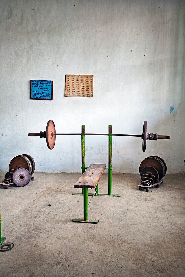Gym, Santa Clara province, Cuba.