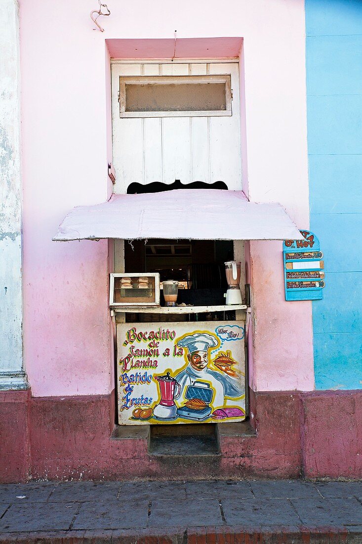 Fast food , Trinidad city, Sancti Spiritus Province, Cuba.
