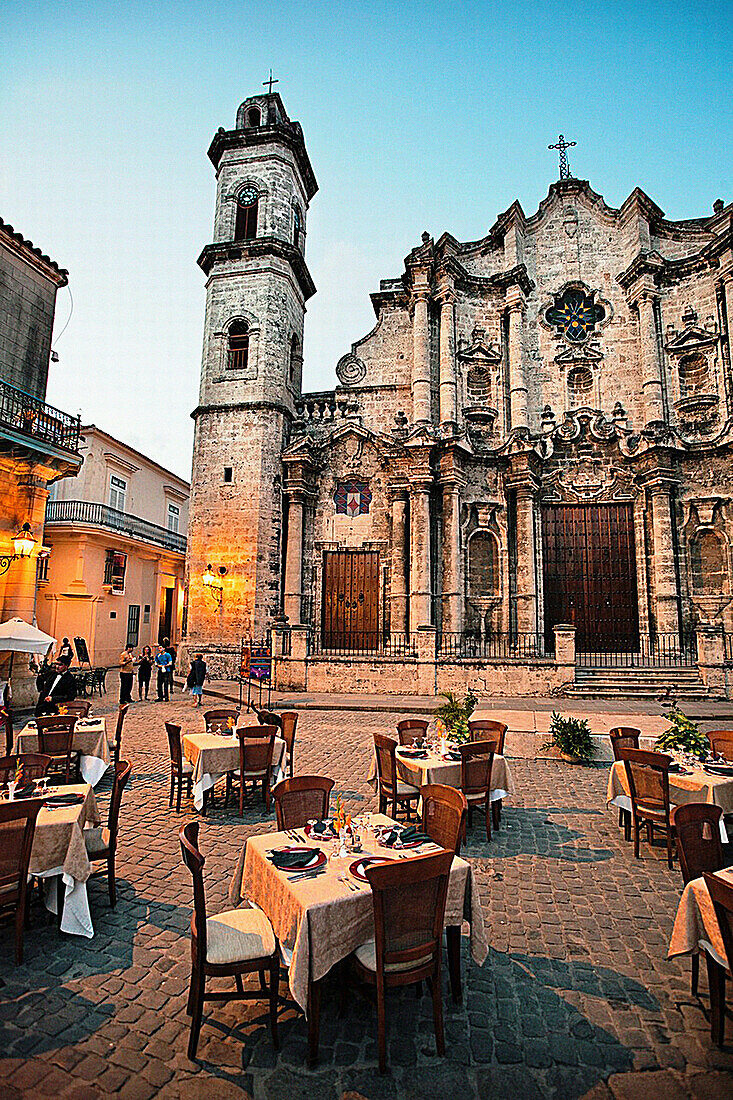 San Cristobal Cathedral  Havana Vieja District, Havana, Cuba.