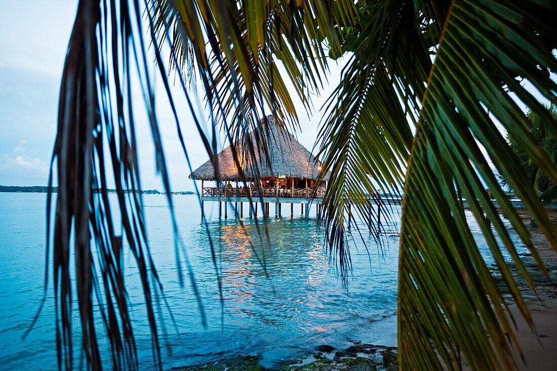 Bocas del Toro town, Colon island, Bocas del Toro province, Caribbean sea, Panama.
