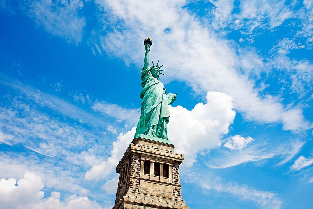 Statue of Liberty, Liberty Island, New York City  USA.