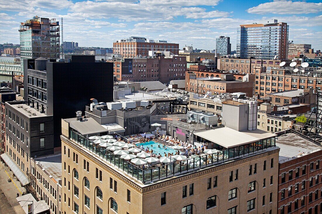 Hotel in Chelsea, Manhattan, New York City  USA.