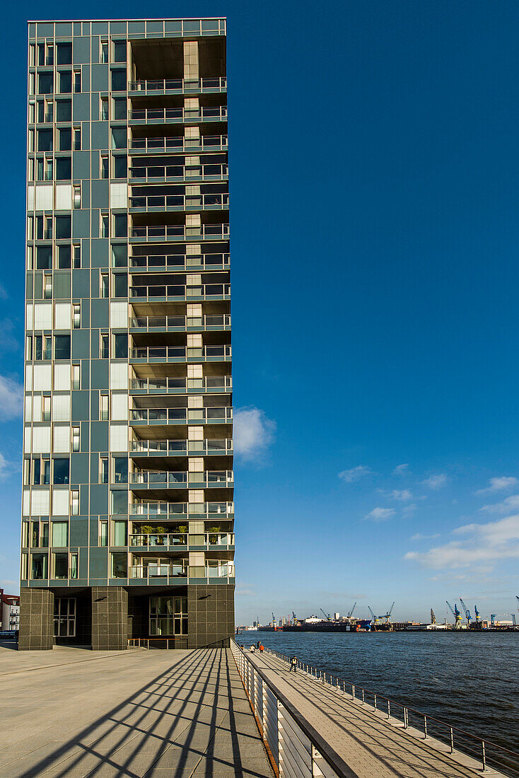 Van-der-Smissen street, corner Große Elbstrasse, HafenCity, Hamburg, Germany