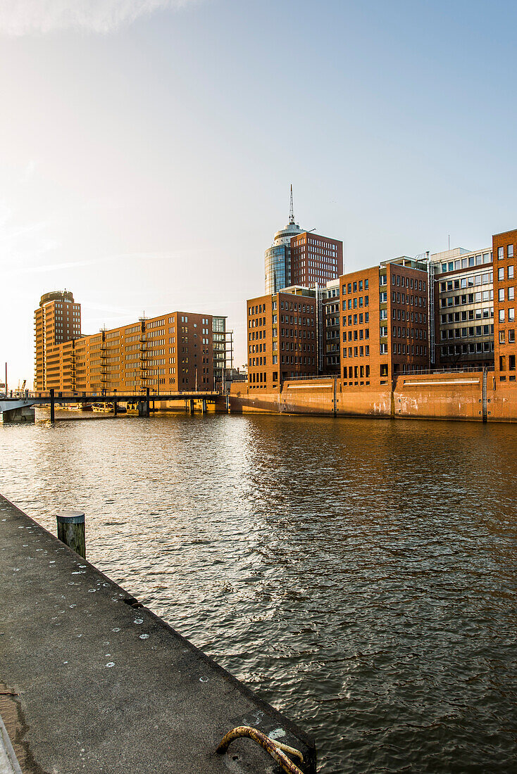 Moderne Architektur, Am Sandtorkai, Hafencity, Hamburg, Deutschland