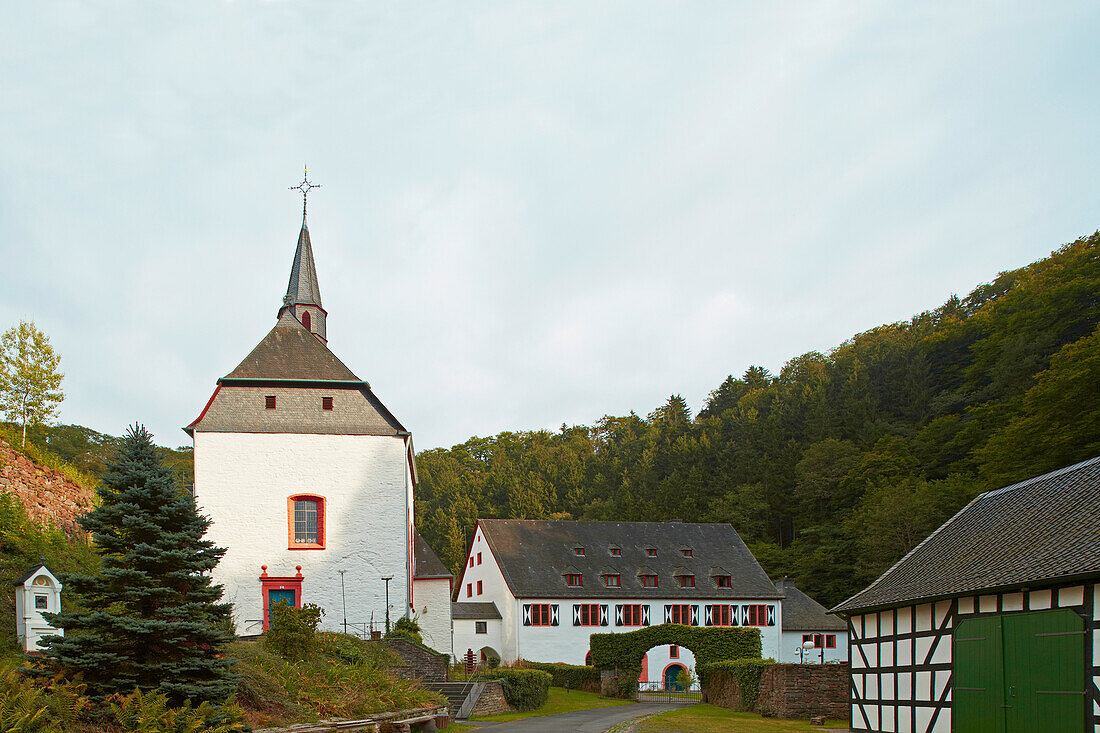 Monastery, Kloster Ehrenstein, Asbach-Ehrenstein, Rhineland-Palatinate, Germany, Europe