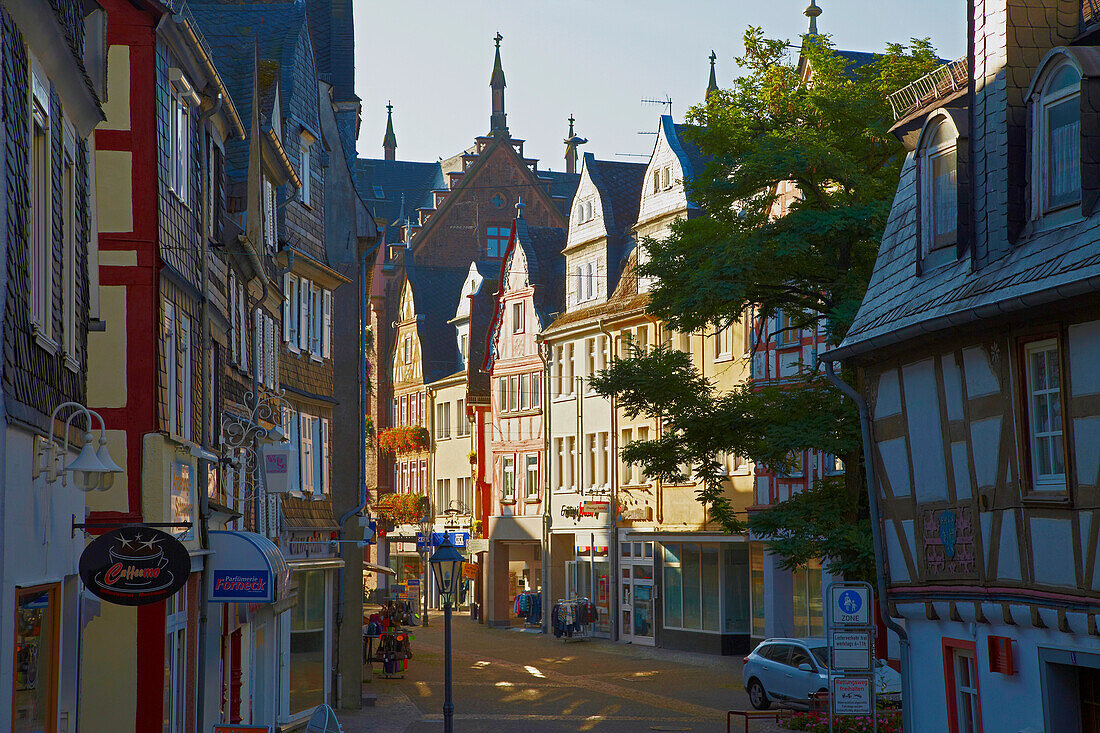 Old town of Montabaur, Westerwald, Rhineland-Palatinate, Germany, Europe