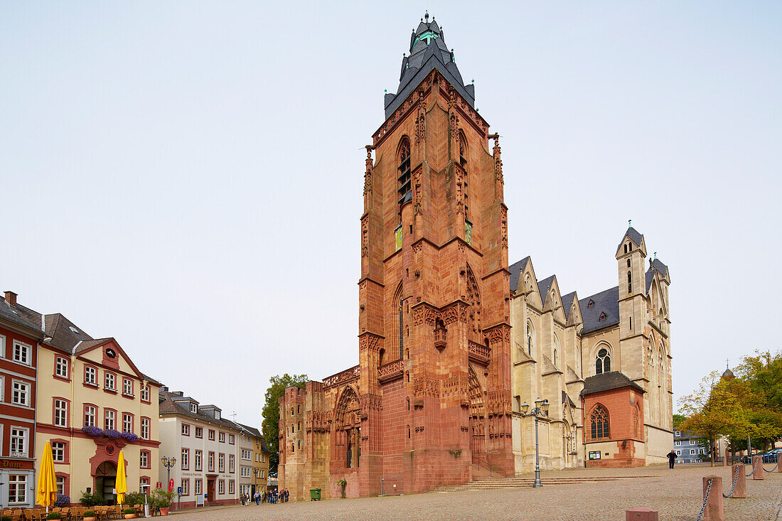 Wetzlar cathedral, 13th - 15th century, Lahn, Westerwald, Hesse, Germany, Europe