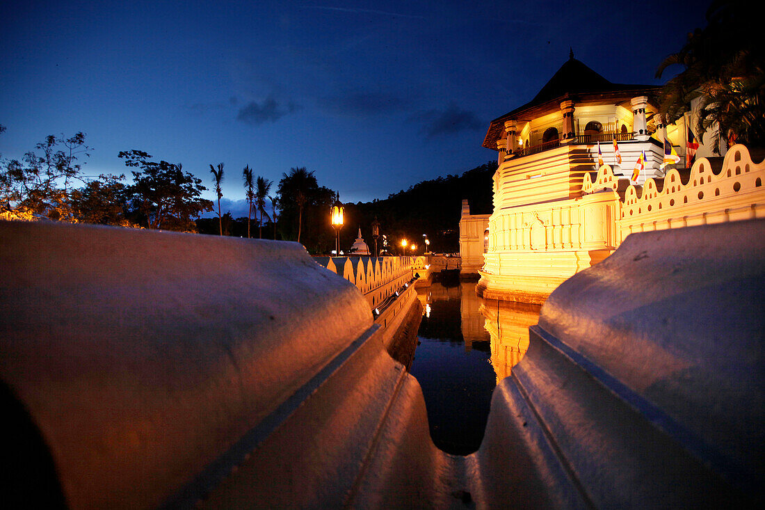 Sri Dalada Maligawa, Zahnpalast, Kandy, Zentralprovinz, Sri Lanka