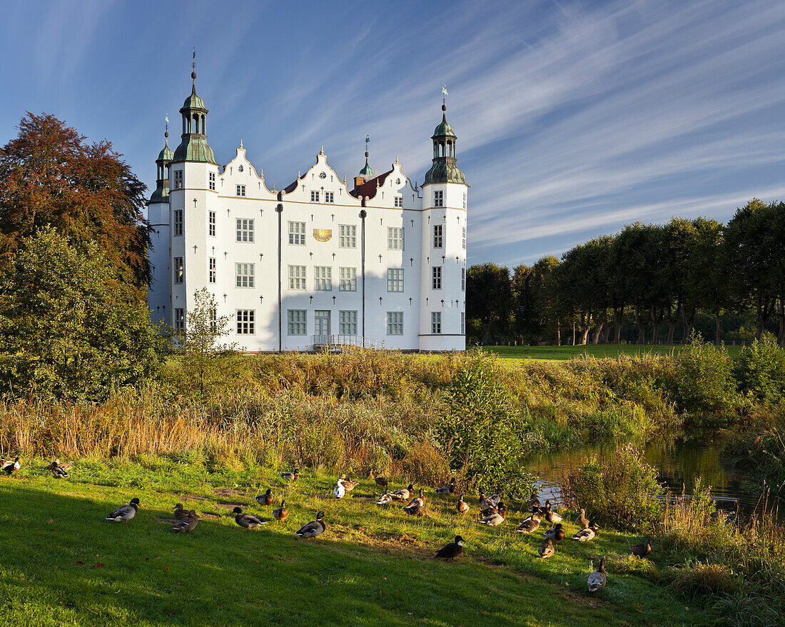 Ahrensburg castle, Ahrensburg, Mecklenburg-Western Pomerania, Germany